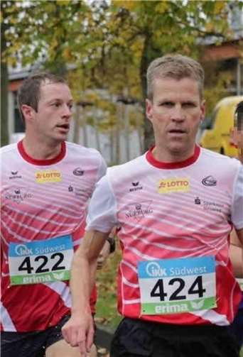 Ruben Auer und Thomas Gilberg auf BestzeitkursFoto: privat