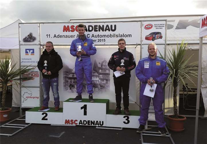 Ruben Schäfer freute sich über den dritten Platz. (3 v.l.) privat