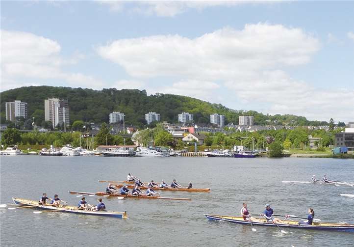 Rudern macht sehr viel Freude und hält fit.privat