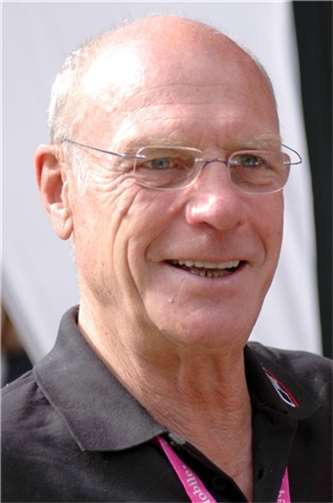 Rudi Altig bei der Deutschland Tour 2006 in Bad Krozingen. Foto: Alex /Wikimedia.org