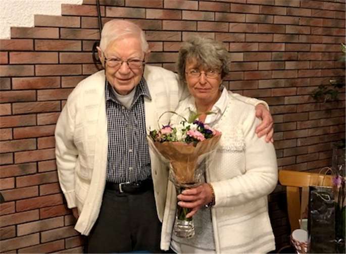 Rudi Klug vom Landesverband mit Jasminka Strempel.privat