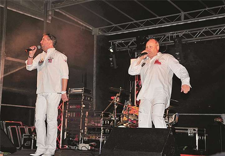 Rudi & Tünn hatten sozusagen ein Heimspiel in SInzig.