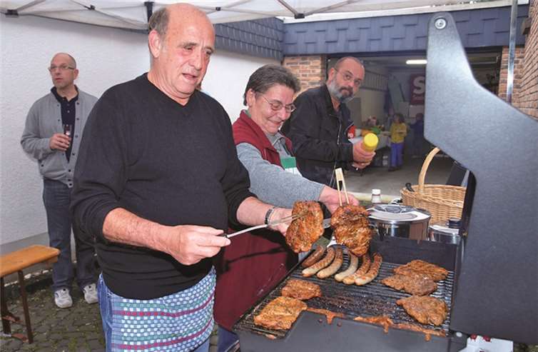 Rudi Wieselhuber war wieder Chef in der Open Air Küche. privat