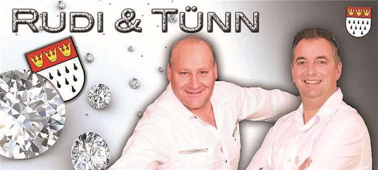 Rudi und Tünn werden am 18. Januar allen Jecken bei der Großen Prunksitzung richtig einheizen.Privat