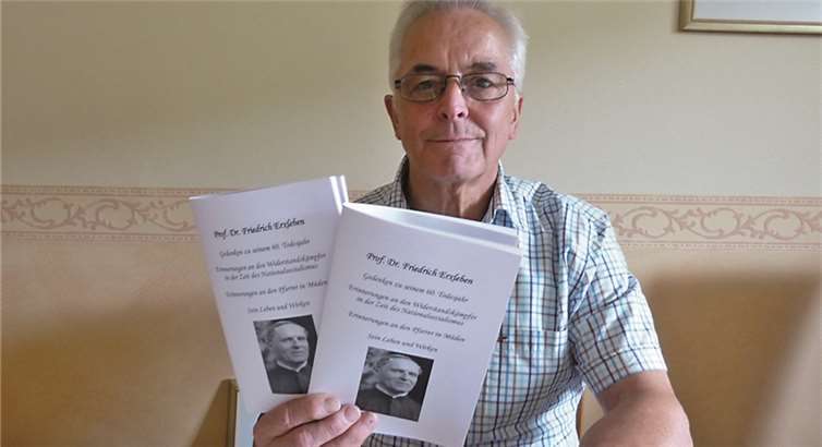 Rudolf Bertgen hat das Leben von Professor Dr. Erxleben in einer sehens- und lesenswerten Broschüre festgehalten. privat