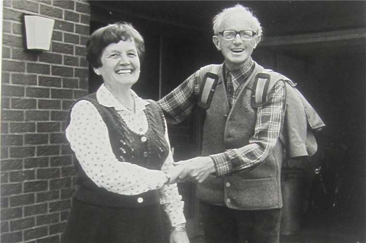 Rückseite Stumpfes Kreuz Stifter-Ehepaar. Copyright: Scholz 