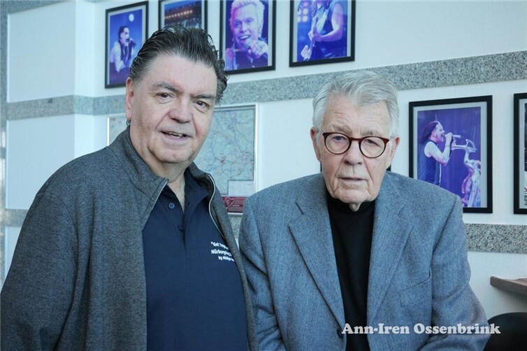 Rüdiger Hack mit Rainer Braun.