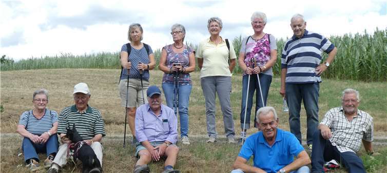 Ruhepause in den Wiesen bei Krunkel. Foto: privat