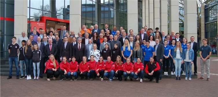 Rund 100 Sportlerinnen und Sportler wurden für ihre Leistungen ausgezeichnet worden. Rhein-Sieg-Kreis