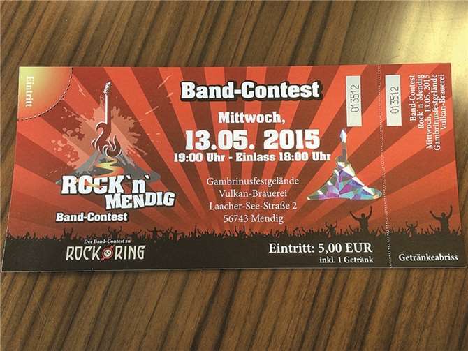 Rund 1000 Tickets sind für den Contest am 13. Mai erhältlich.