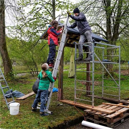 Rund 150 junge Menschen an der 72-Stunden-Aktion beteiligt. Quelle:Katholische Fachstelle für Jugendarbeit Westerwald/Rhein-Lahn