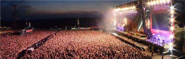 Rund 17.400 Gäste besuchten Rock am Ring 2018 und genossen die tolle Atmosphäre.CF