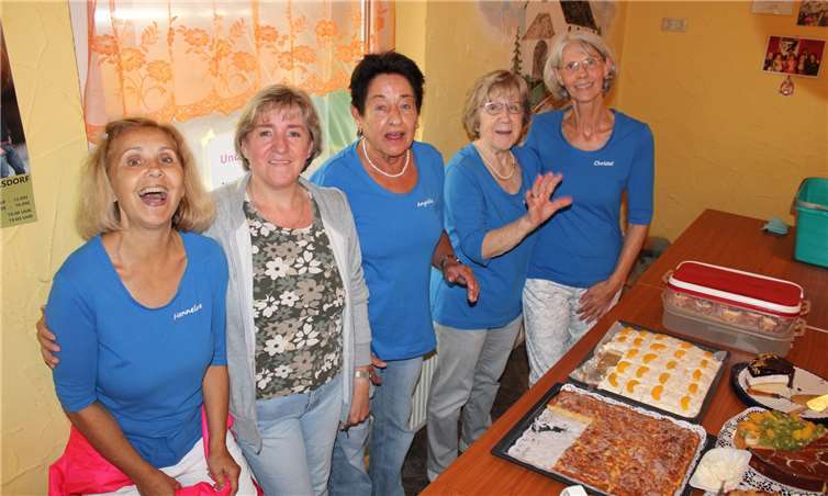 Rund 20 Kuchen wurden zur Kaffeezeit kredenzt.