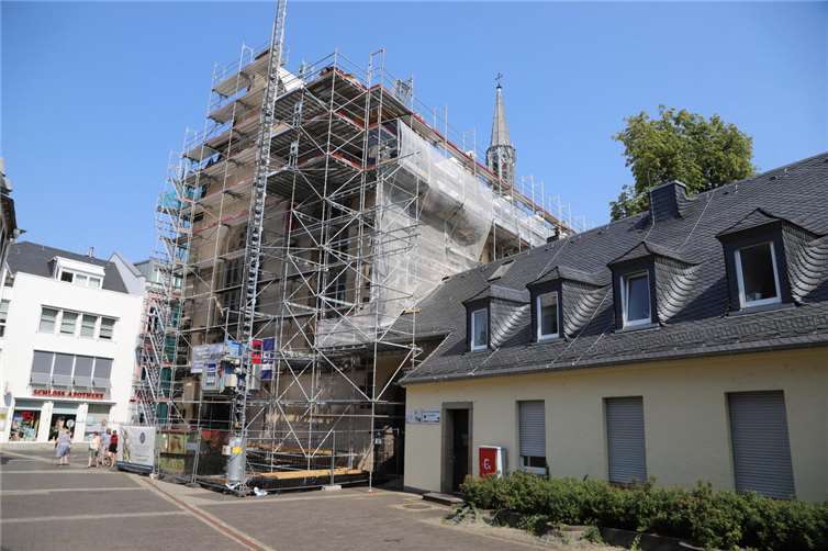 Rund 2,4 Millionen Euro kostet die umfangreiche Sanierung der Christuskirche