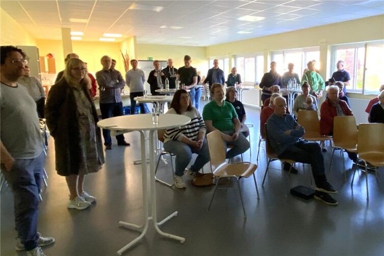 Rund 30 Unkeler interessierten sich für noch zu planende Festwoche.