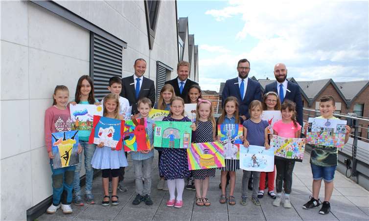 Rund 3500 Kinder haben das Thema: „ Musik bewegt“ insgesamt bildlich umgesetzt. Foto: privat