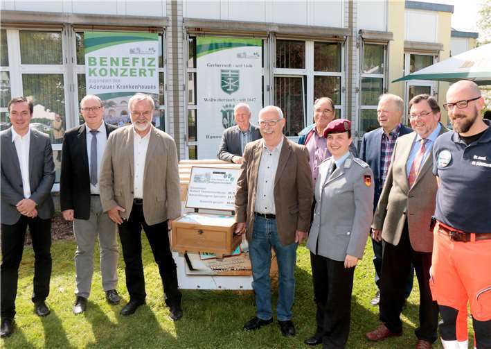 Rund 35.000 Euro konnte die Zunftgemeinschaft an den Förderverein übergeben. Foto: SES