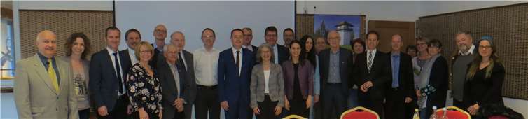 Rund 40 Förderer des Welterbes trafen sich in Hillscheid. Fotos: privat