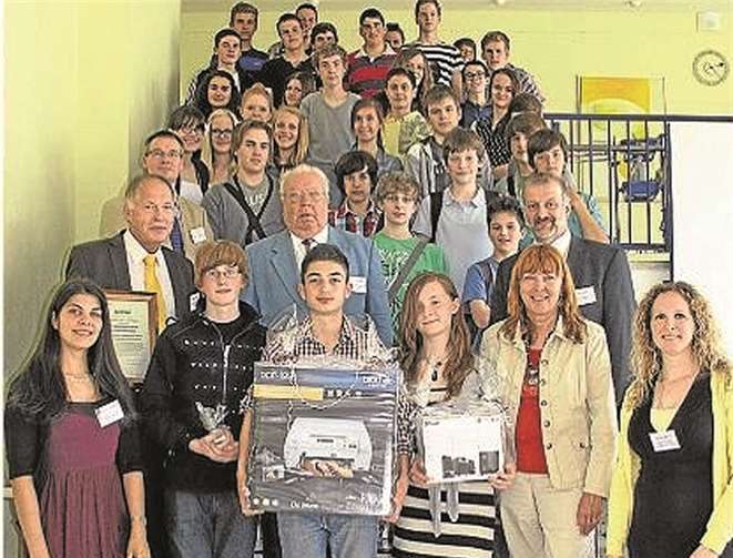 Rund 40 Ideen reichten die Linzer Realschüler beim diesjährigen NFTE-Wettbewerb ein. privat