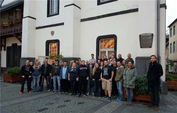 Rund 40 ehrenamtlich für Kultur Engagierte konnte Bürgermeister Claus Peitz persönlich begrüßen. Lisa Schmidt/Kulturamt Andernach