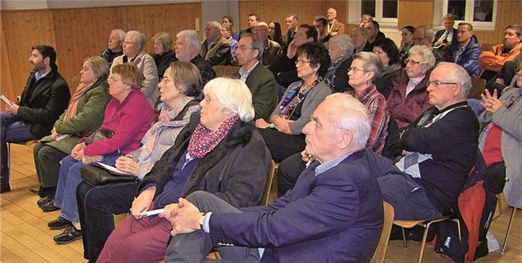 Rund 55 Bürger folgten der Einladung der BfM zum Stadtgespräch. BfM