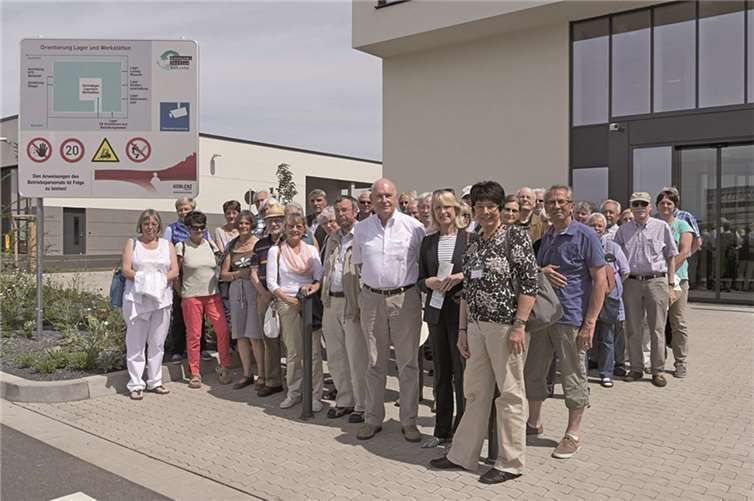 Rund 60 BUGA-Freunde fanden den Weg zum neuen zentralen Betriebshof.Dietmar Guth