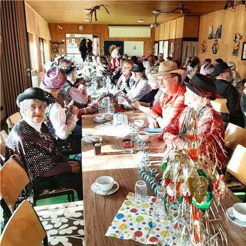 Rund 80 Senioren nahmen an der Karnevalveranstaltung der CDU-Senioren-Union teil.  Foto: privat