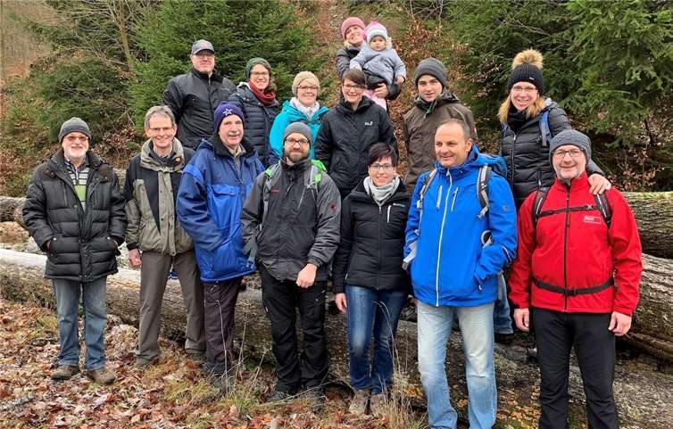 Rund um Müllenbach ging es für die Teilnehmer an der Winterwanderung.  privat