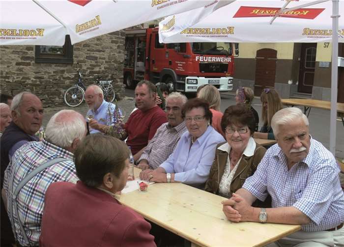 Rund um das Müdener Spritzenhaus ließ es sich an drei FFW-Festtagen hervorragend feiern.