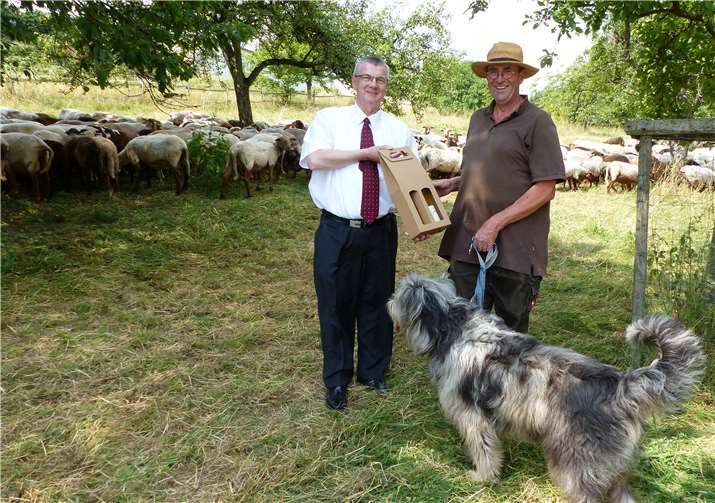 Rund zehn Jahre hat der Schäfer mit seinen Tieren für die Offenhaltung und Entwicklung der Wacholderheide gesorgt.  privat