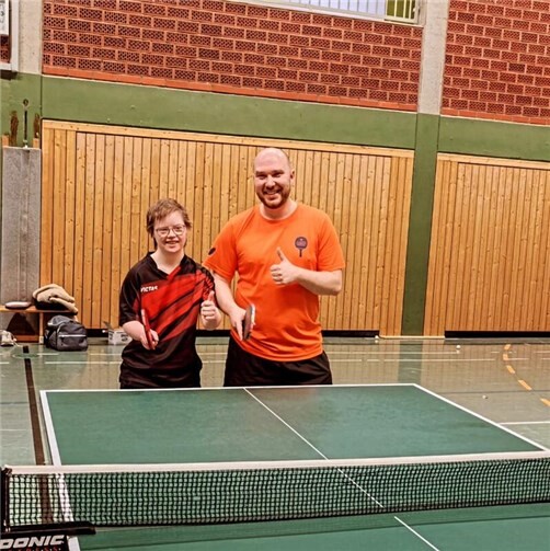 Ruth lacht viel, sucht Austausch und zeigt große Freude daran, Teil der Trainingsgemeinschaft zu sein. Foto: privat