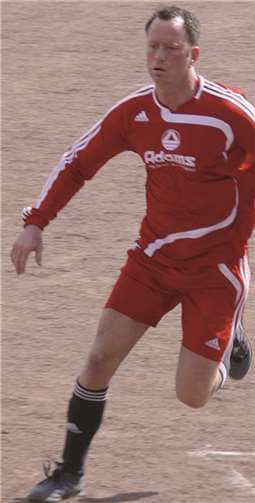 SCN Stürmer Bernhard Dierschke.