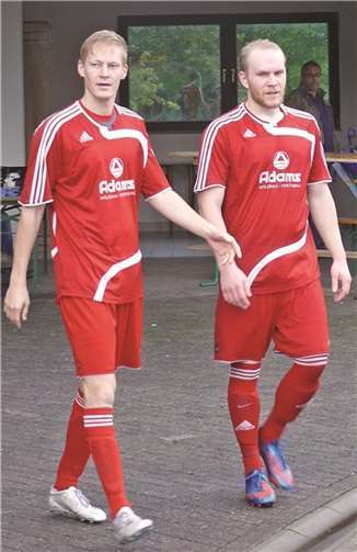 SCN Torschützen David Schmitz und Simon Hubertus Lang. privat