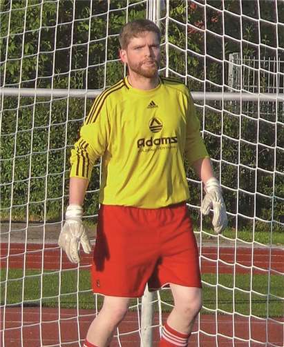 SCN Torwart Alexander Pütz war an den Gegentoren machtlos..privat