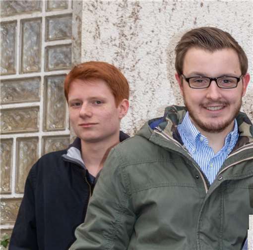 SPD-Ausschussmitglied Jannik Götte (links) und SPD-Rats- und Ausschussmitglied Dominik Pretz (rechts).Foto: Karl-Rudolf Goergen