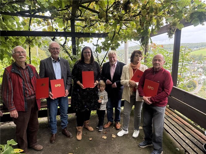 SPD Breisiger Land ehrt langjährige Mitglieder beim Mitglieder- und Freundesfest.  Foto: privat
