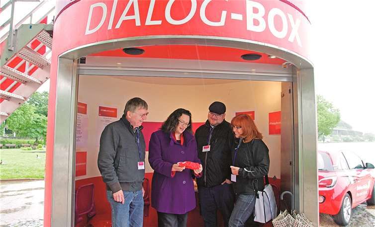 „Dialog-Box“ der SPD in Andernach