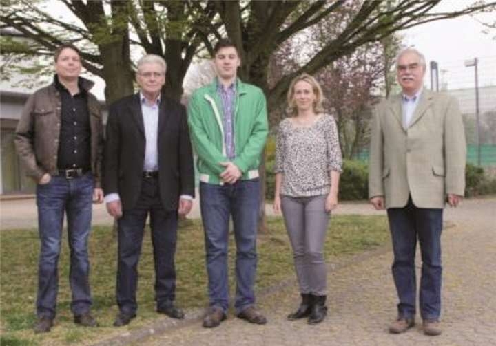 SPD-Kandidaten für den Ortsgemeinderat (v.l.): Sascha Langenstein, Lothar Hahn, Maximilian Hof, Jenny Hahn, Konrad Weber.