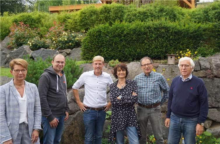 SPD Kreistagsfraktion, Sabine Glaser, Jörn Kampmann, Christoph Schmitt, Imrgard Köhler-Regnery, Günter Bach und Fritz Langenhorst. Foto: SPD Ahrweiler