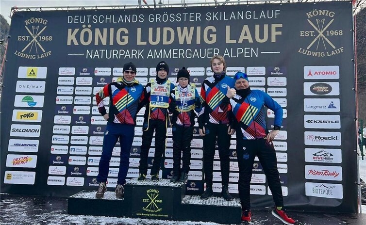 SRC Skilangläufer glänzen in Oberammergau.