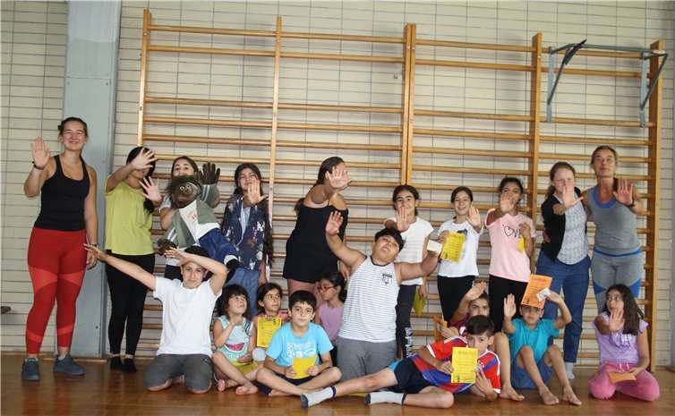 STOP! hieß es beim Selbstverteidigungs-Workshop.