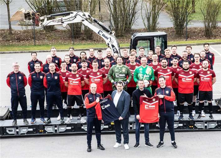 SV Kripp dankt der Wahl Firmengruppe für die langjährige Unterstützung.  Foto: privat