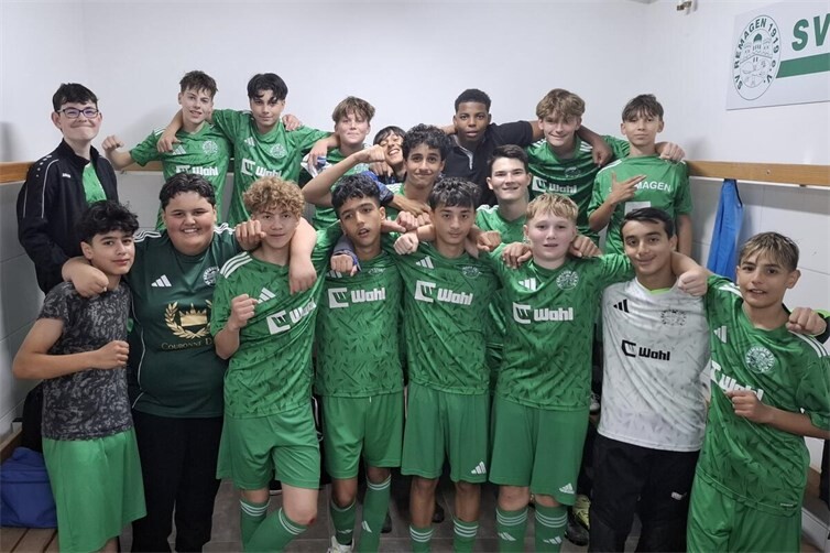 SV Remagen C-Junioren nach ihrem verdienten Heimsieg