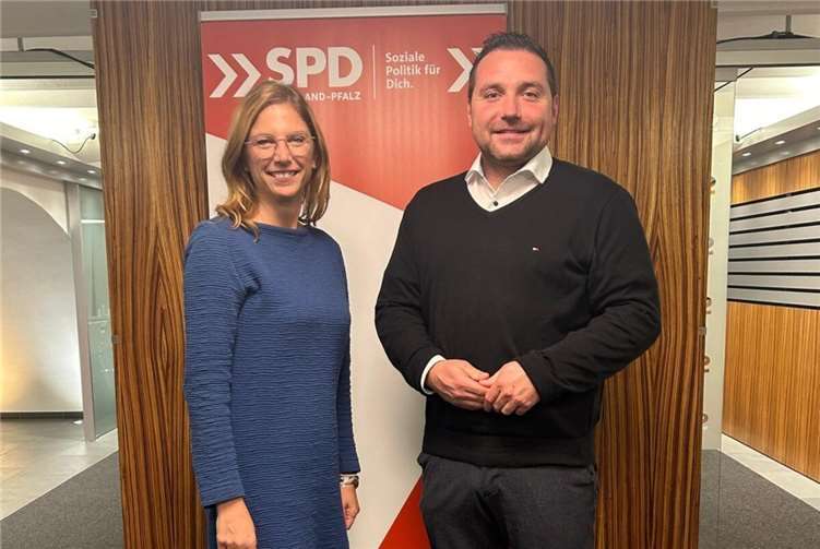Sabine Bätzing-Lichtenthäler und Benedikt Oster. Foto: privat