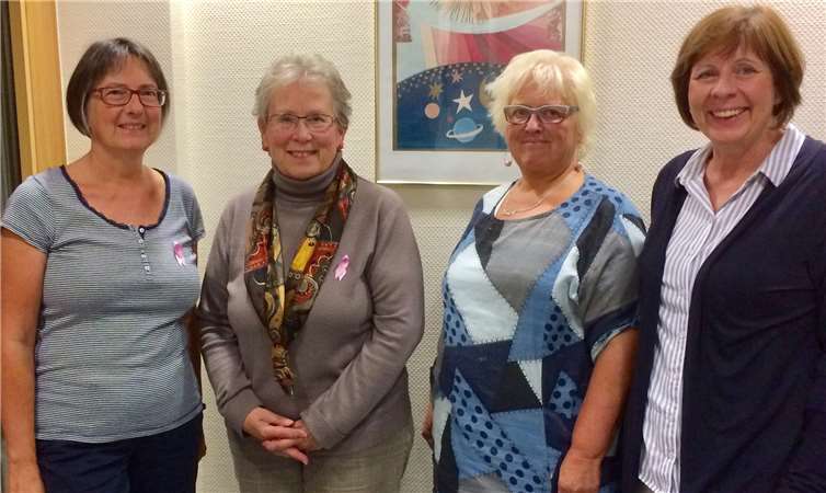 Sabine Bartl, Annelotte Traub, Hannelore Scherf und Maria Müller (v.l.).privat