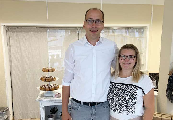 Sabine und Stephan Sund eröffneten ihr kleines Geschäft in der Bachovenstraße.