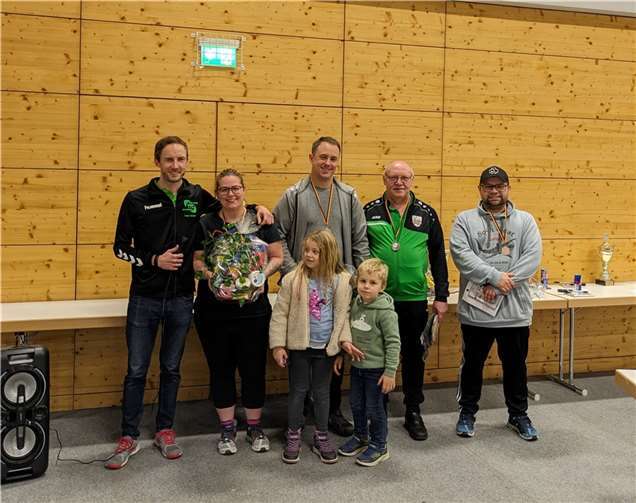 Sabrina Masberg (zweite von links) setzte sich in diesem Jahr beim Nicht-Spieler-Wettbewerb durch.