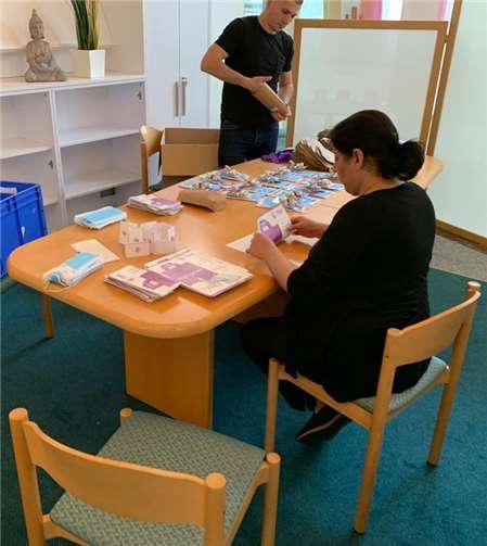 Sämtliche Familienmitglieder mussten mir anpacken.