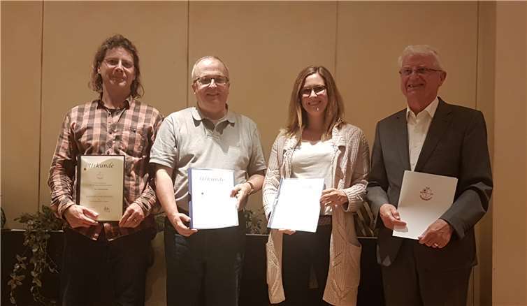 Sämtliche Mitglieder wurden für ihre langjährige Mitgliedschaft geehrt. Privat