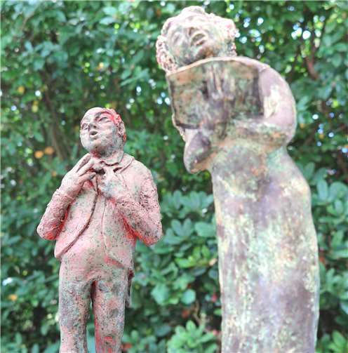 „Sänger“ und „Sängerin“ von Gudrun Rosenberg.